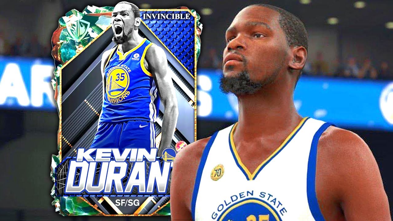 INVINCIBLE KEVIN DURANT GAMEPLAY! THE FIRST INVINCIBLE CARD IN NBA 2K25 MyTEAM!