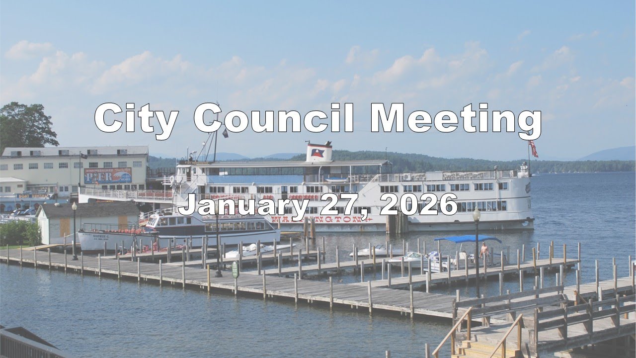 Laconia City Council Meeting 1/26/2026