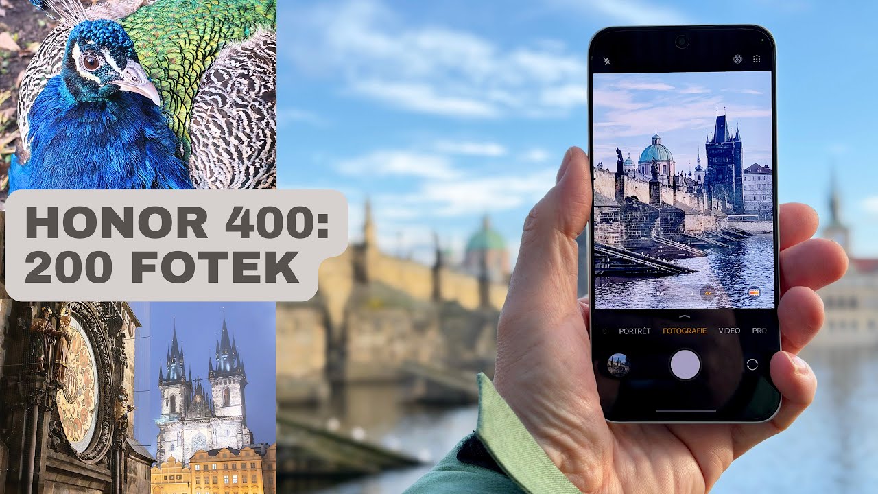 Jak fotí Honor 400: Recenze foťáku + fotky z testu  | 4K HDR video