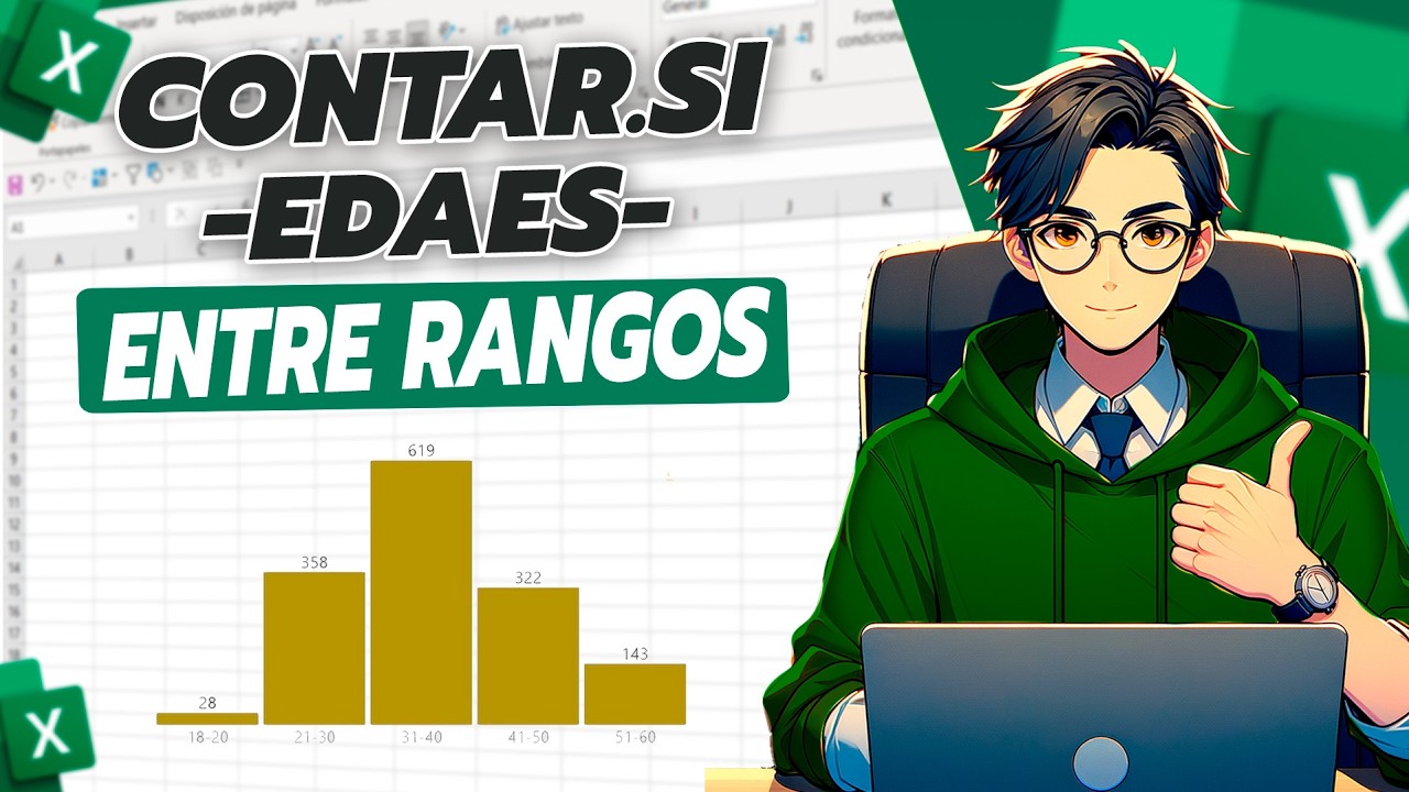 CONTAR SI CONJUNTO en Excel Cuenta entre Dos Números con Varios Criterios 🚀