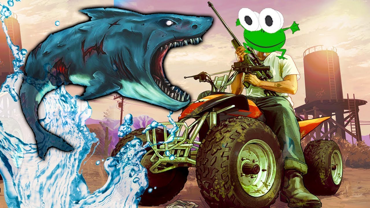 СУМАСШЕДШАЯ ЖАБА В ГТА мультяшное прикольное видео   игра Amazing Frog
