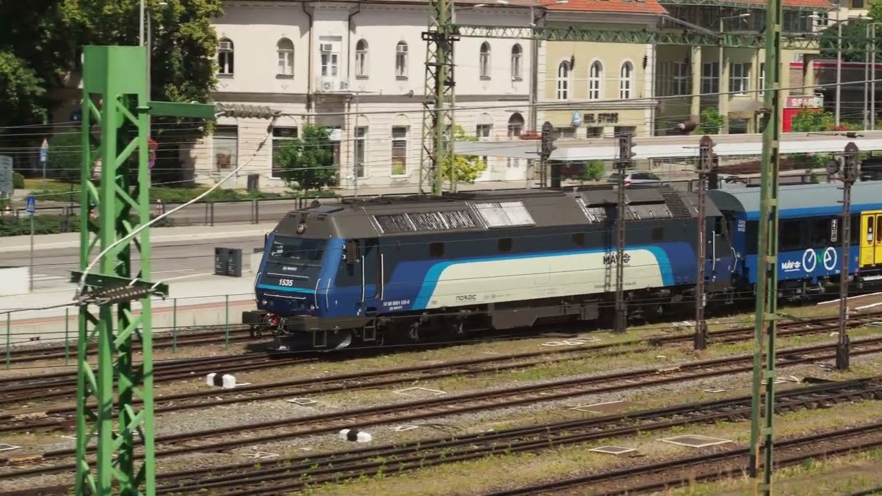 Az első FENYVES 2.0 vonatok 2025.06.21