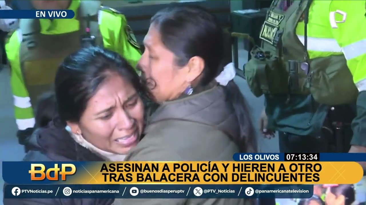 Así fue la captura del sospechoso del asesinato de un policía en Los Olivos
