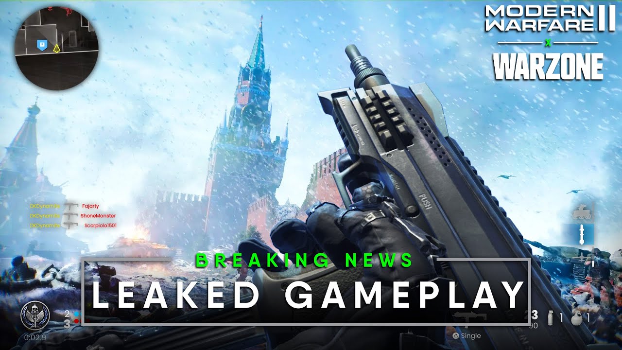 Modern Warfare 2 LEAKED Gameplay & Pre Order Bonus? | 4 Remastered Maps, Warzone 2 Sneak Peak & MORE