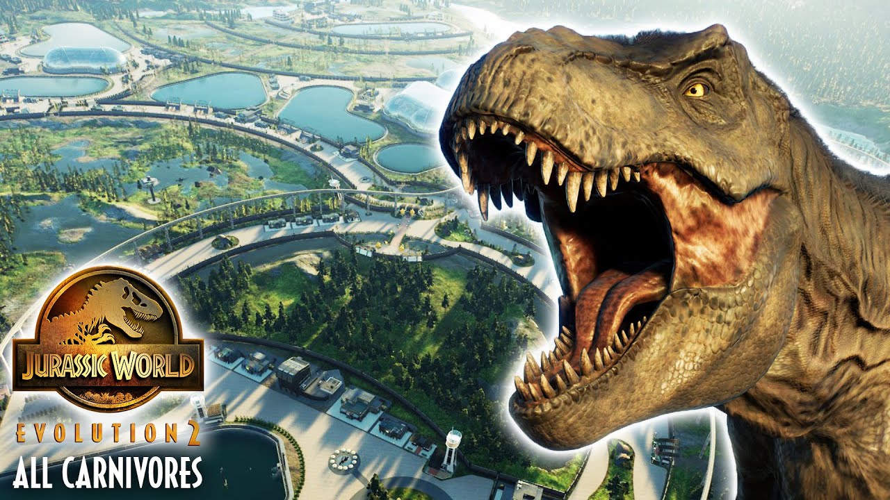 ALL CARNIVORES IN 1 BIOSYN PARK & Tragedy Struck | Jurassic World Evolution 2 Park Tour