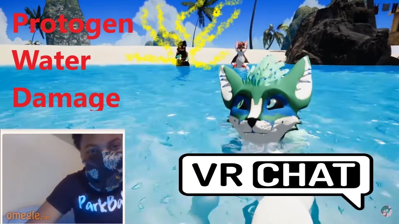 Protogen water damage. VRChat/Omegle