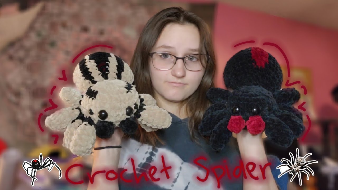 Crochet Spider Amigurumi Tutorial