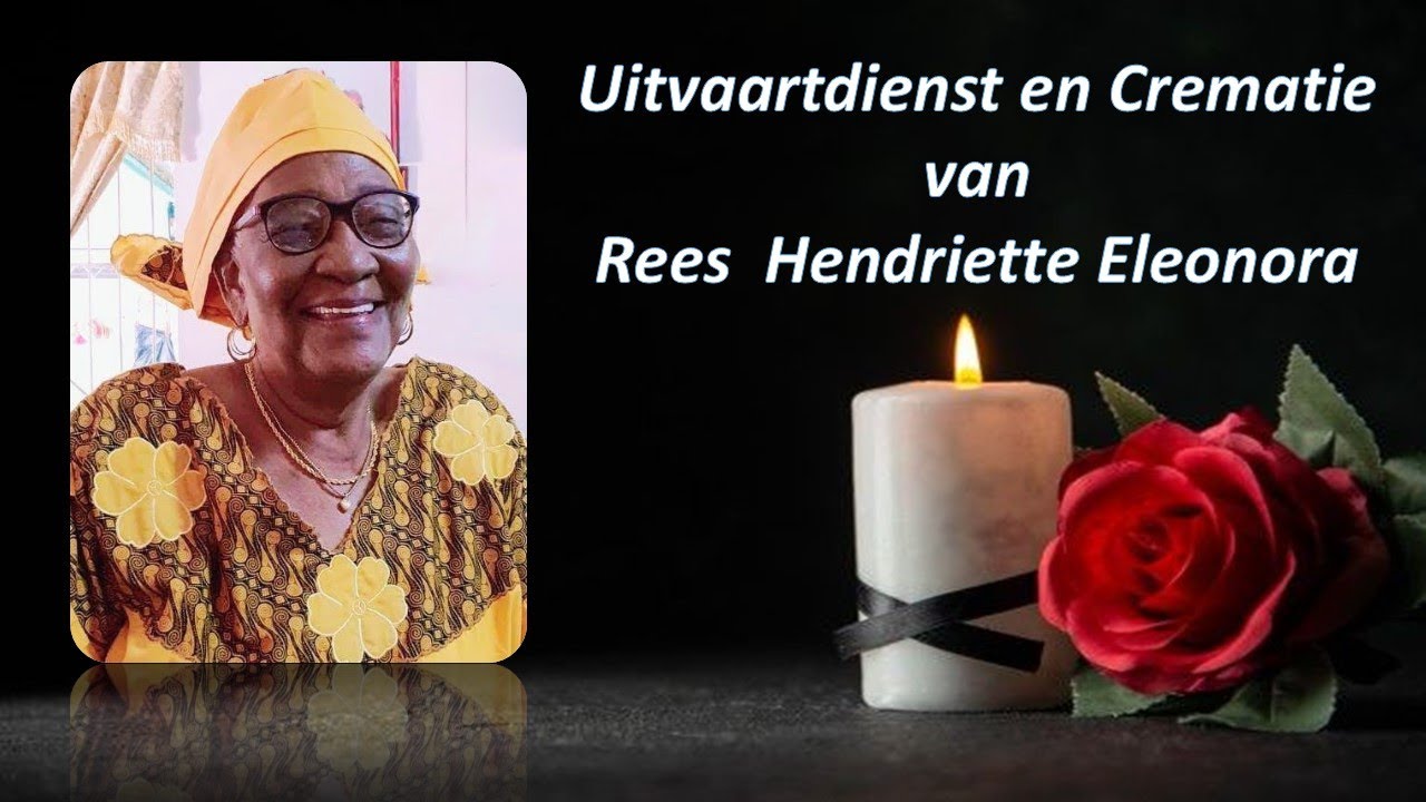 LIVESTREAMING: Uitvaartdienst en Crematie van Rees  Hendriette Eleonora