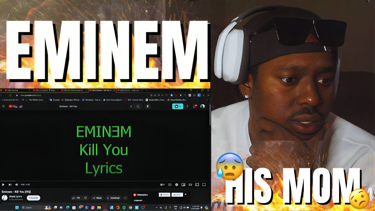 GENZ REACTS TO EMINEM - KILL YOU II HE DISSED HIS MOM!!!  😱😱  