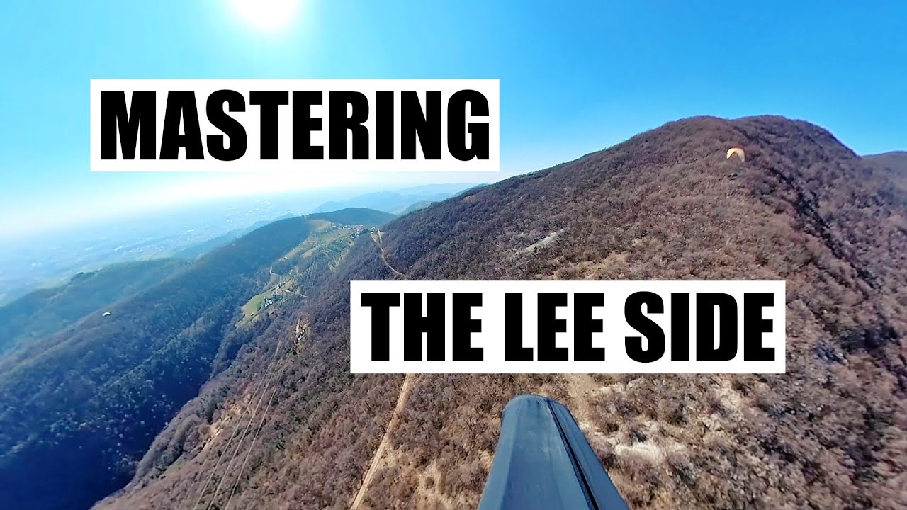 Mastering the lee side on a paraglider