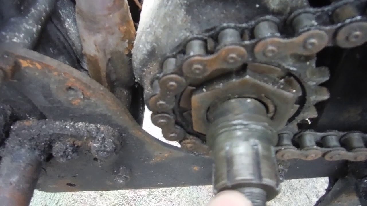 Panther M120 650 bent gearbox mainshaft 1.