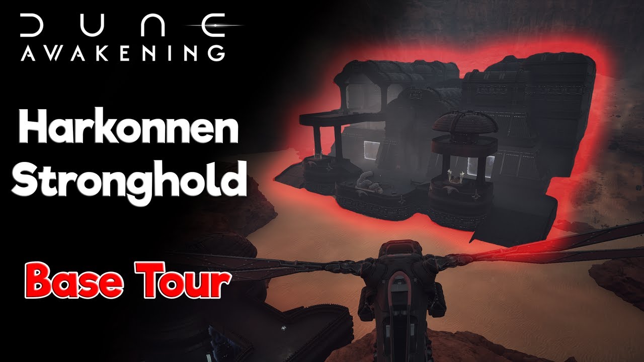 Harkonnen Stronghold - Full Base Tour