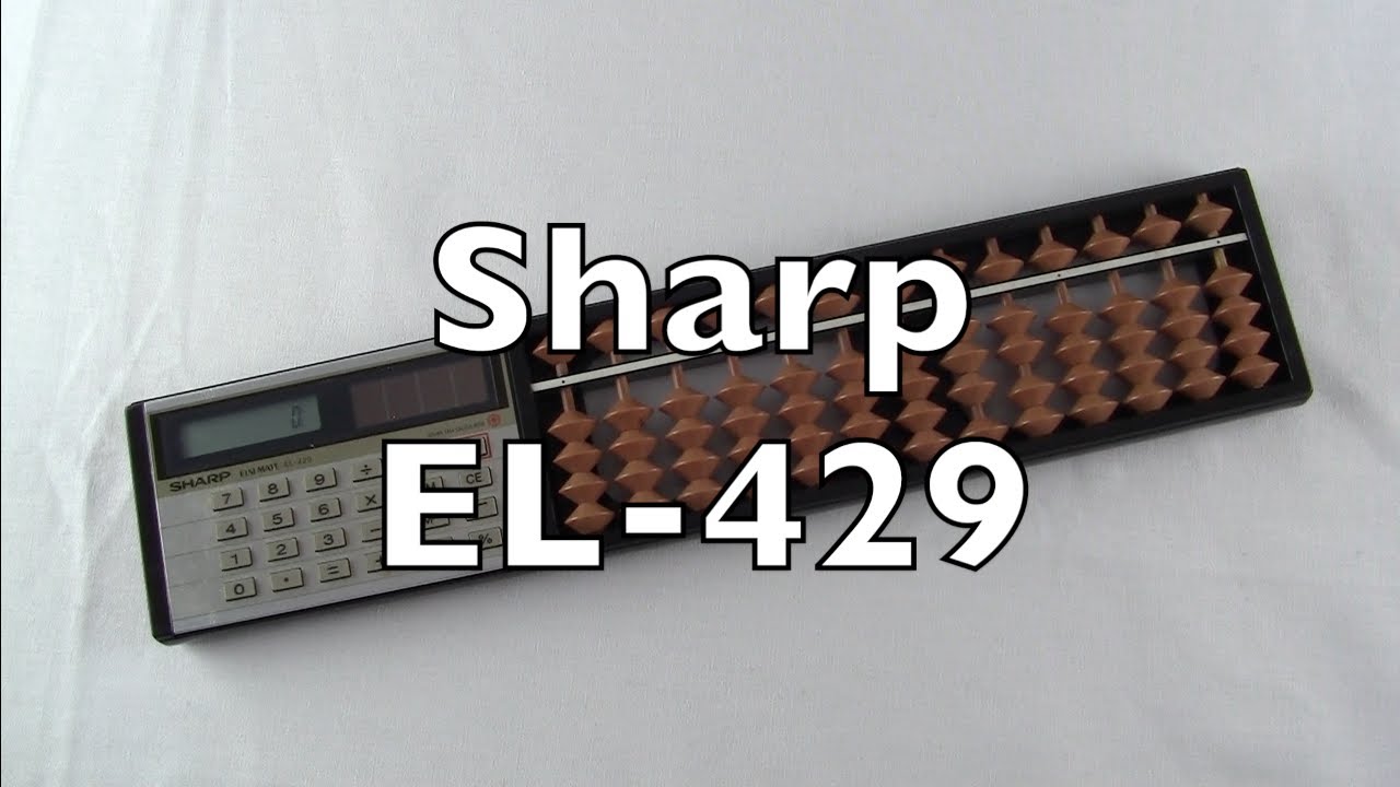 Sharp Elsi Mate model EL-429 Review / HowTo