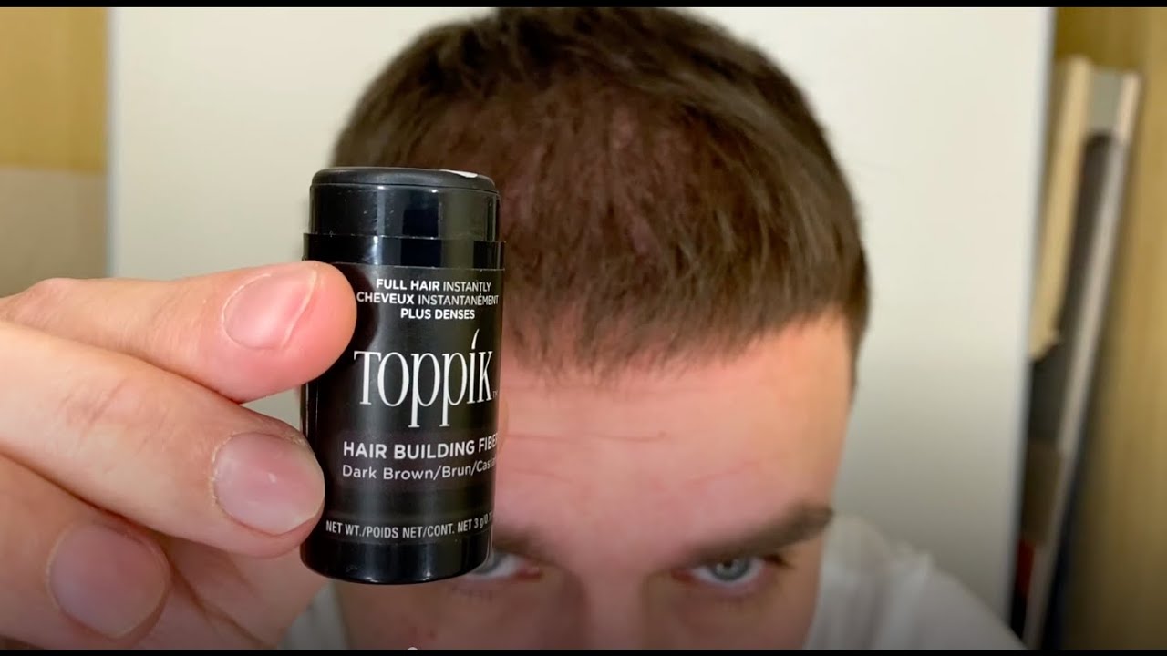 Загуститель для волос TOPPIK, эксперимент на себе, является ли Топик водоотталкивающим?