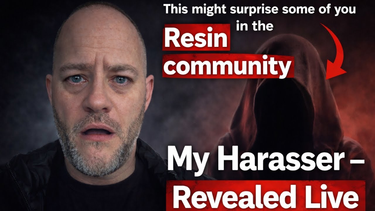 MY Harasser revealed LIVE! Some of you in the RESIN Community might be surprised!