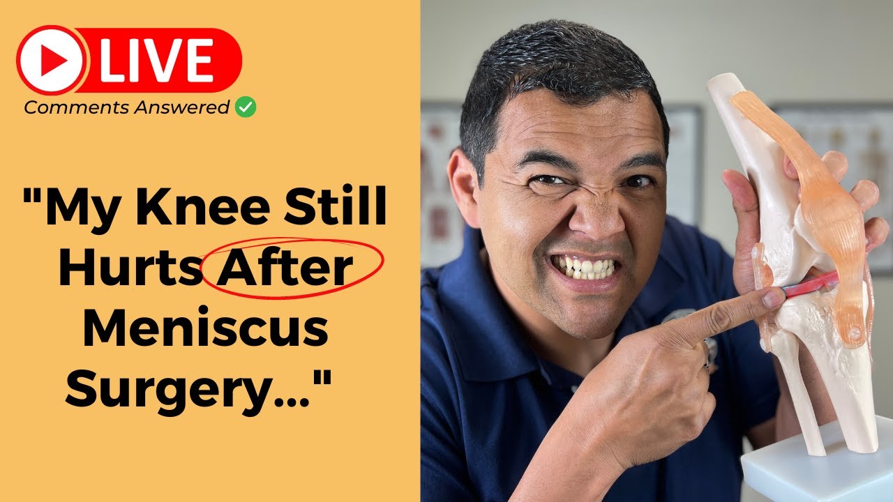 🔴 LIVE - Knee Pain After Meniscus Surgery - Get Expert Answers From Dr. David