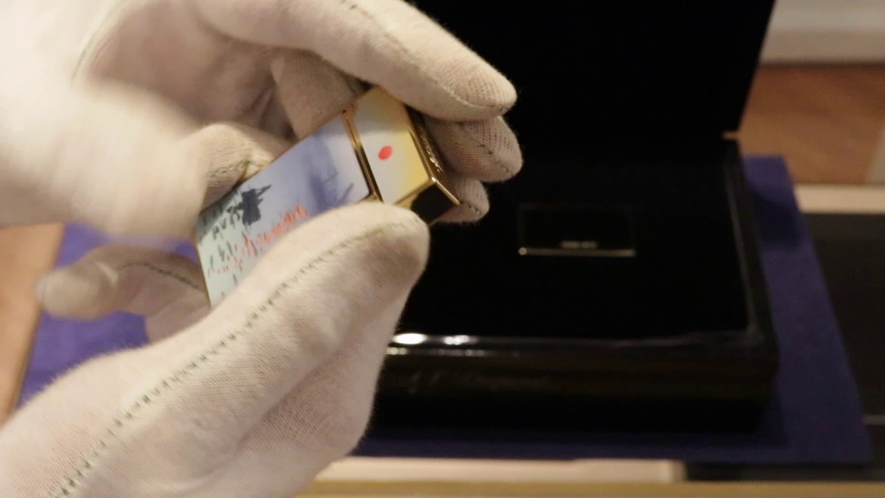 S.T. Dupont Lighter Ligne 2 Claude Monet Limited Edition Unboxing