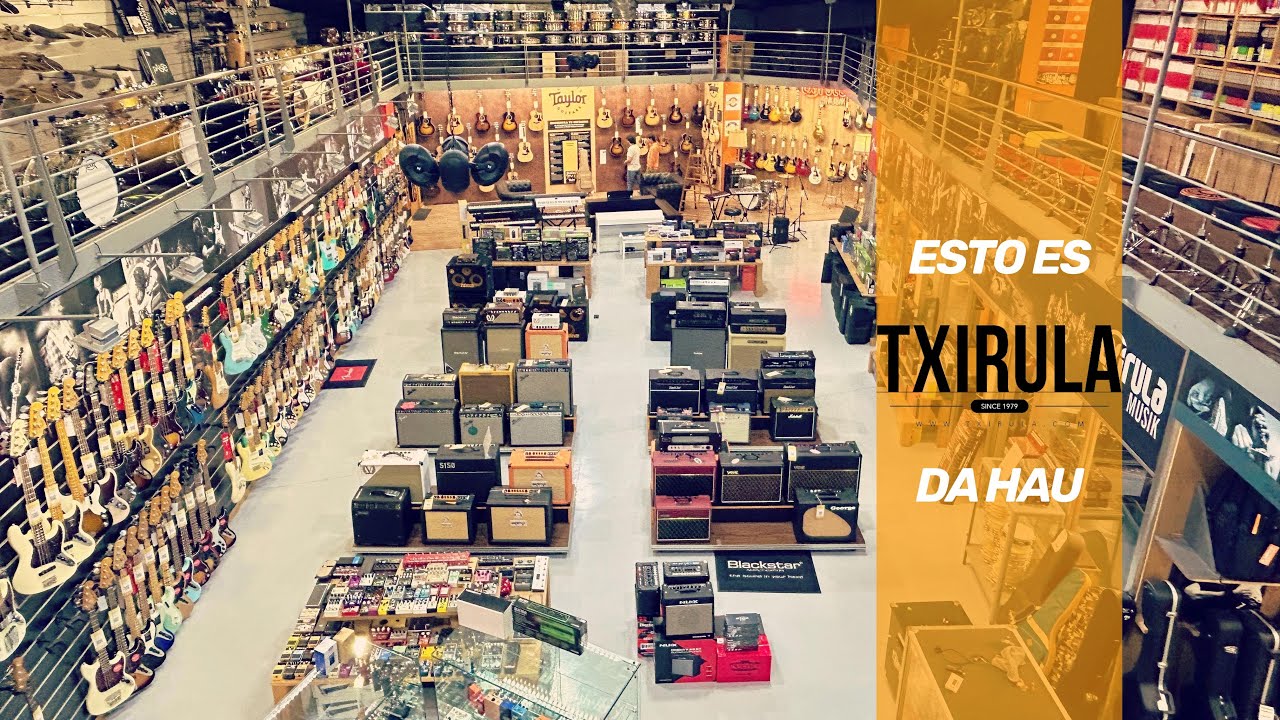 Esto es Txirula Musik, algo mas que una  tienda de instrumentos musicales.