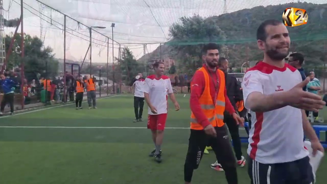 #خراطة  ملخص المقابلة النهائية من الدورة الرياضية الخيرية كرة القدم 40 سنة