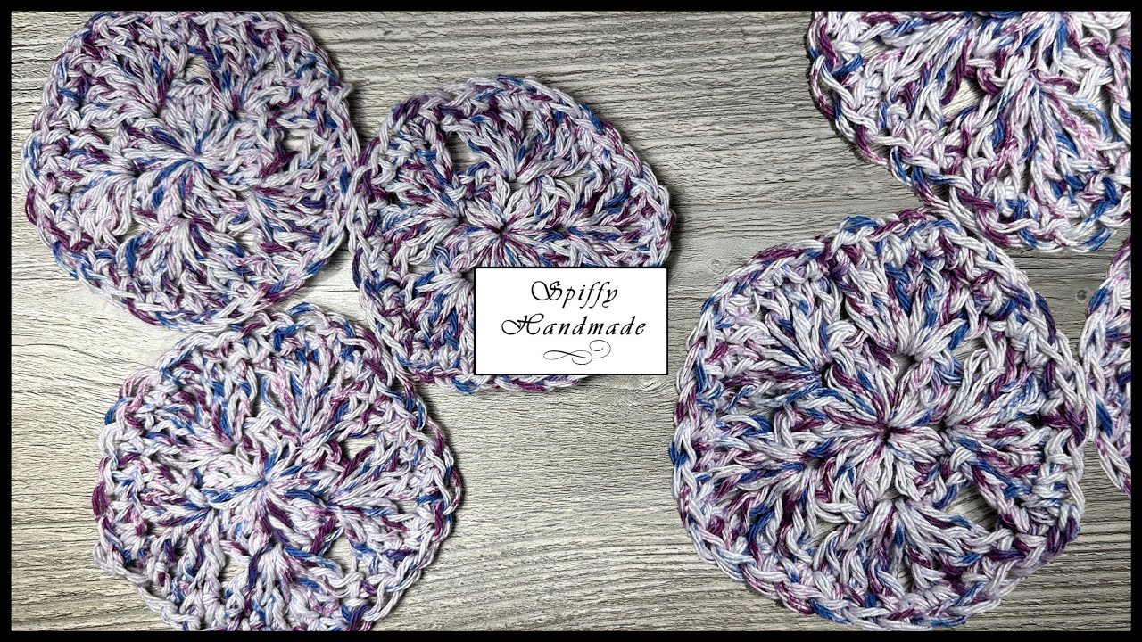 Granny Stitch Coaster for #payingitforwardfriday May 2024