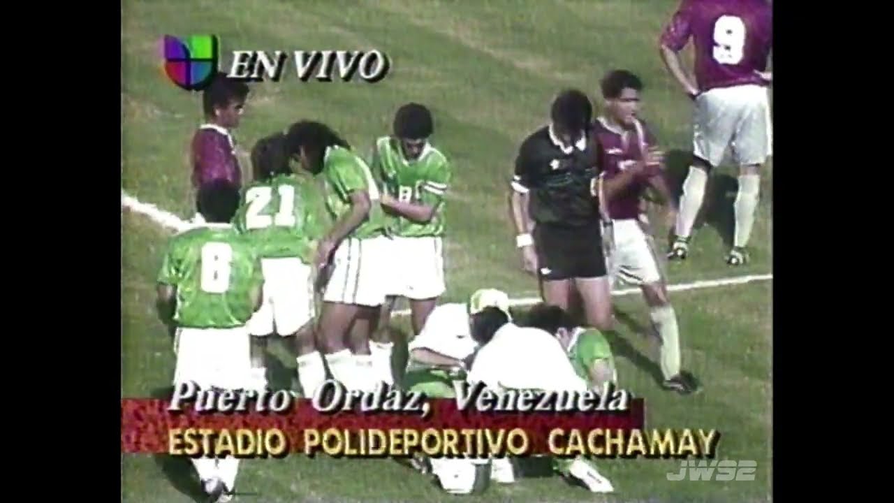 1993.07.18 Venezuela 1 - Bolivia 7 (Faltan primeros mins. 60fps - Clasificatorias Estados Unidos 94)