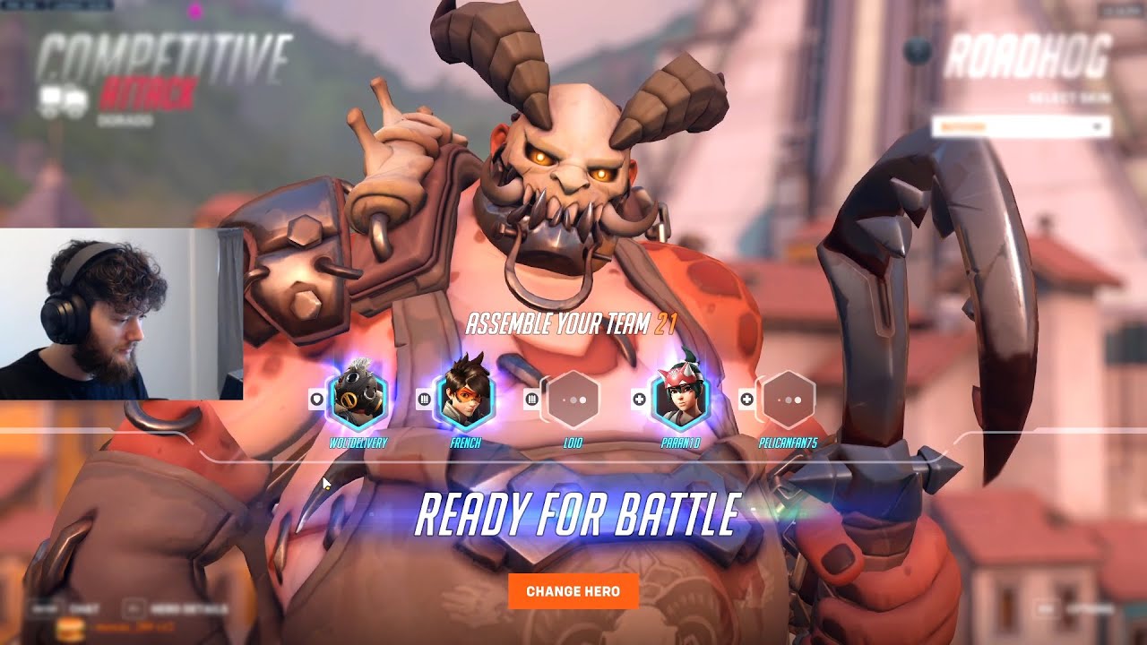 DAFRAN MAUGA AND ROADHOG GAMEPLAY! [ OVERWATCH 2 TOP 500 SEASON 8 ]
