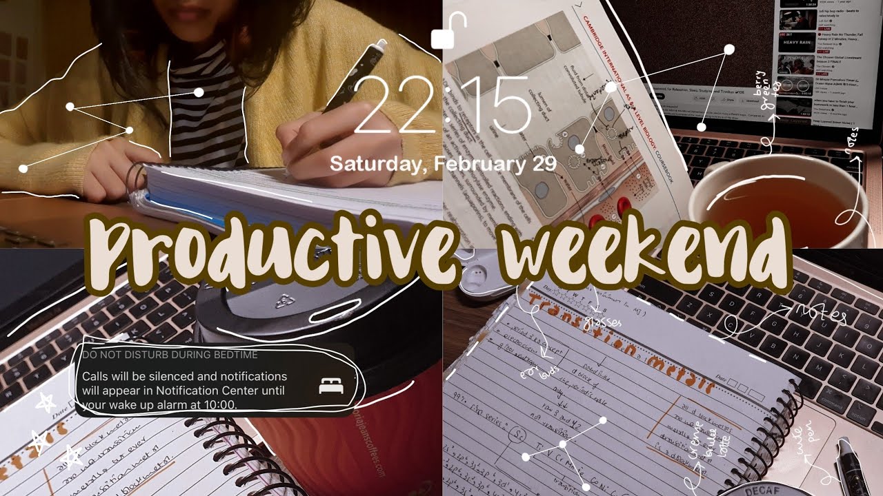 study vlog🌱: productive weekend, waking up at 05:30 am, school day, alevels, lots of studying