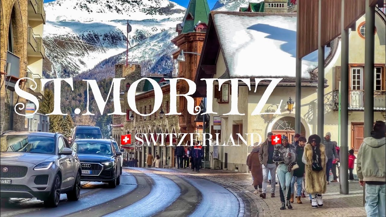 St. Moritz🇨🇭Switserland⭐️ Luxury Vacations for the Rich and Famous || Travel Guide