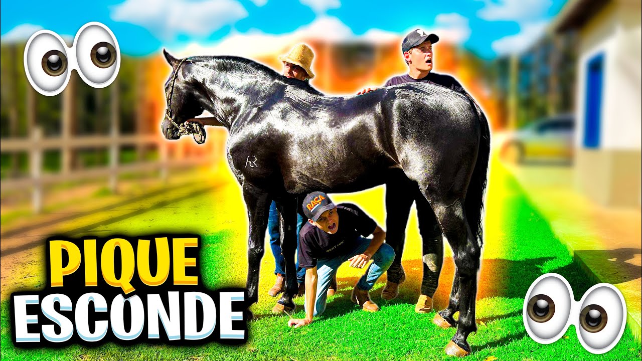 ESCONDE ESCONDE a CAVALO