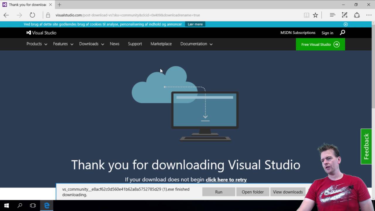 Installation of Visual Studio