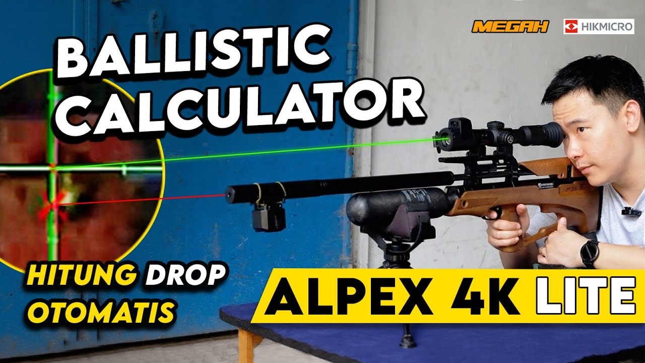 Cara Setting Ballistic Calculator di Hikmicro | Akurasi Langsung Nempel!