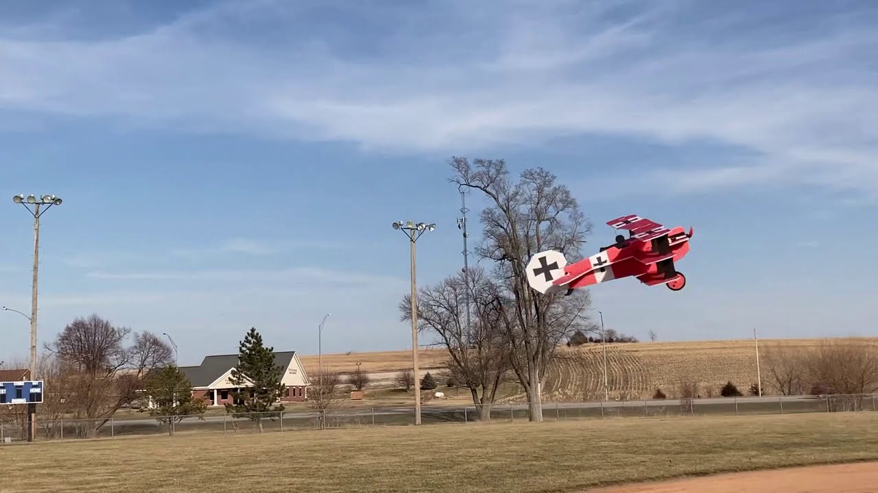 Twisted Hobbys Crack Fokker Dr. 1 Maiden Flights