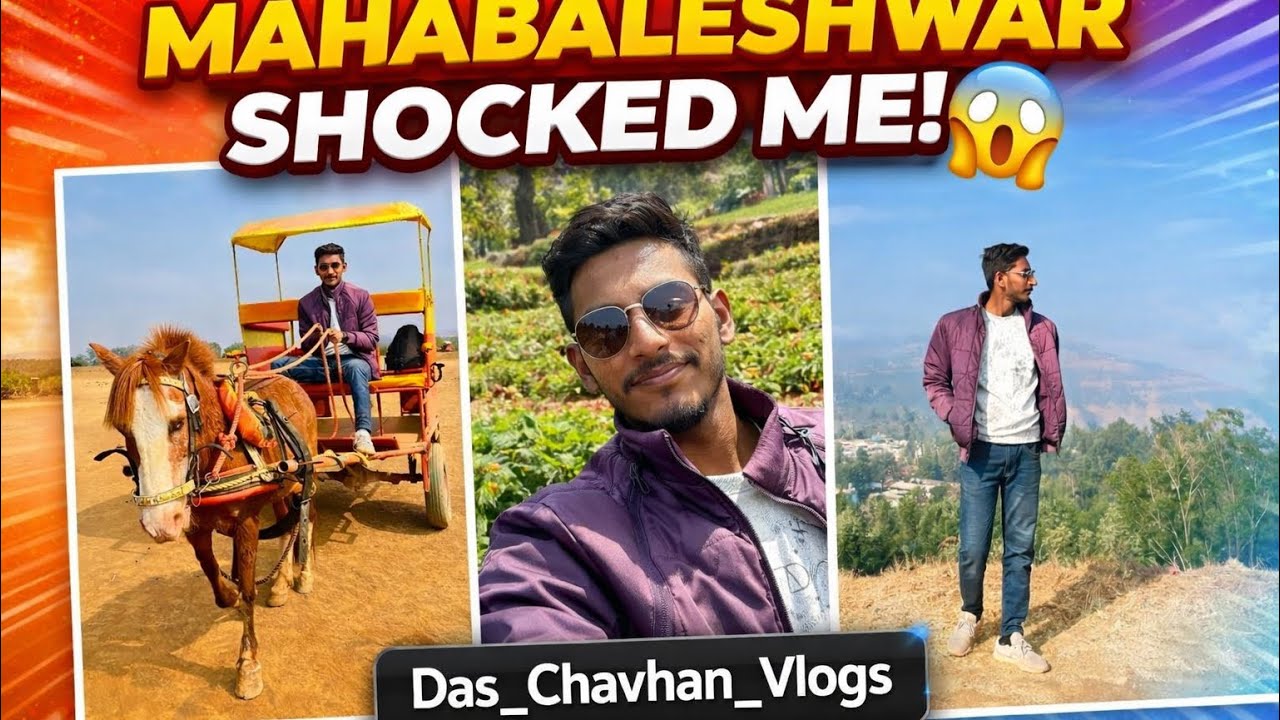 Mahabaleshwar Shocked Me! || 2 Din Me Full Tour || Strawberry Heaven 🍓|| Don’t Miss This View 