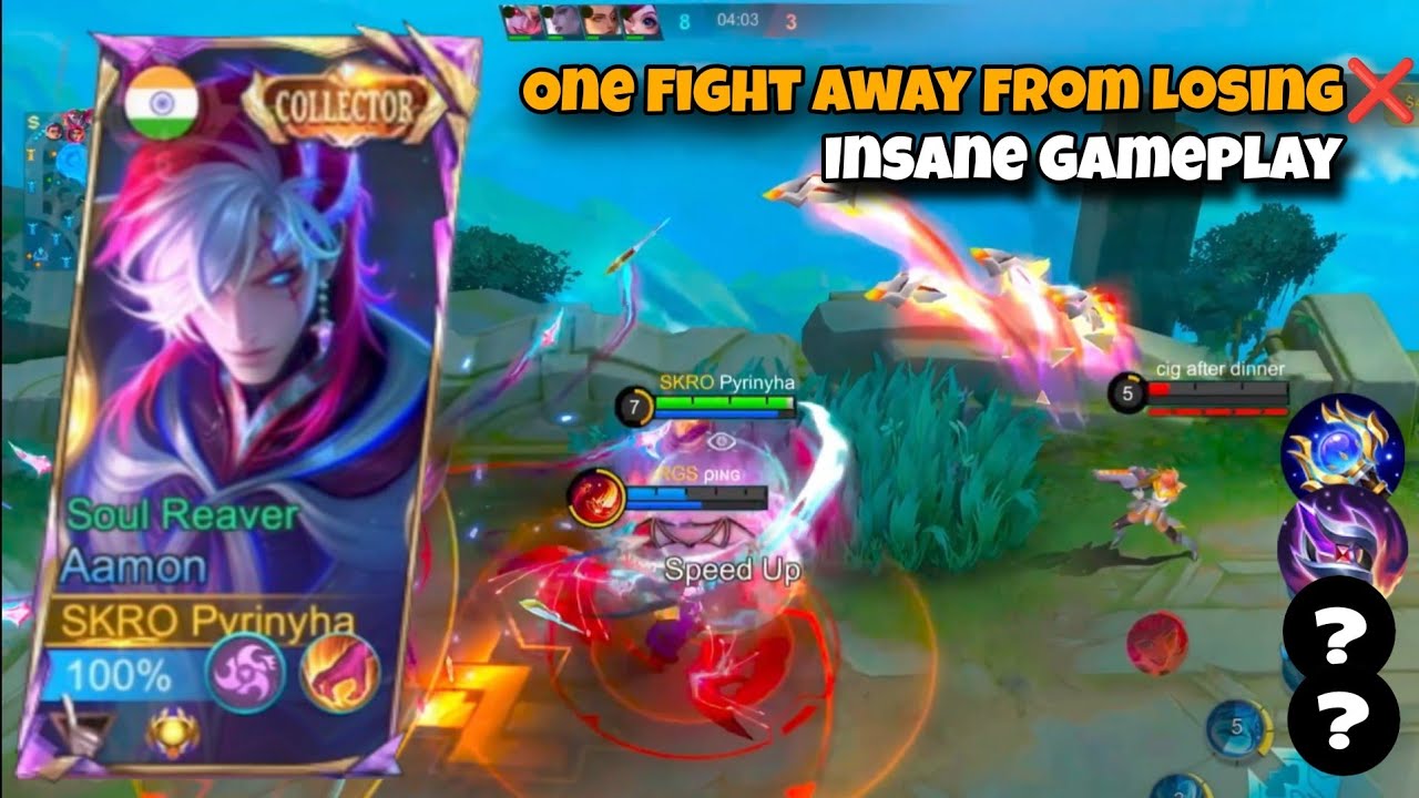 В одном шаге от поражения 🔥 Геймплей за Аамона с полной сборкой персонажа