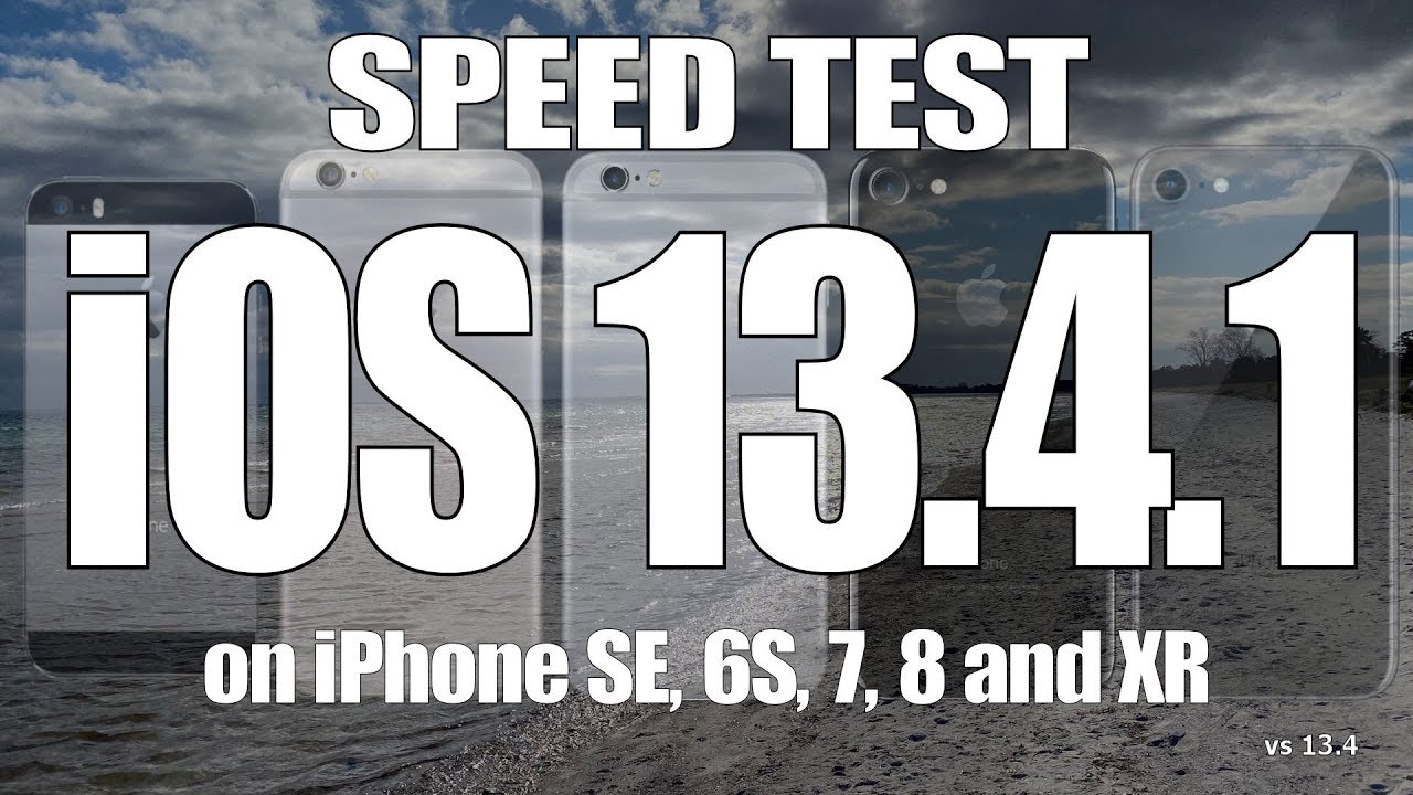 iOS 13.4.1 Speed / Benchmark Test