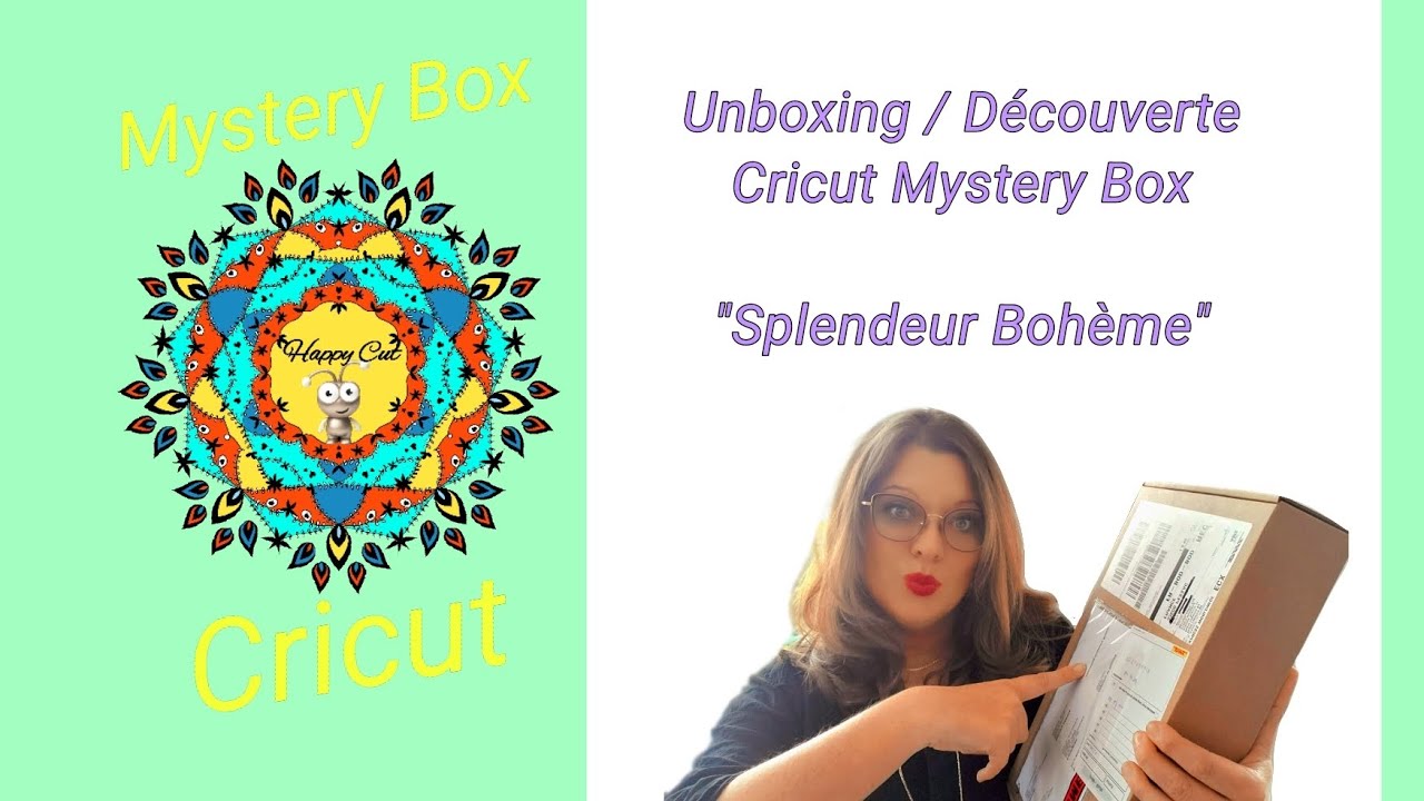 Unboxing / Découverte de la Cricut Mystery Box 