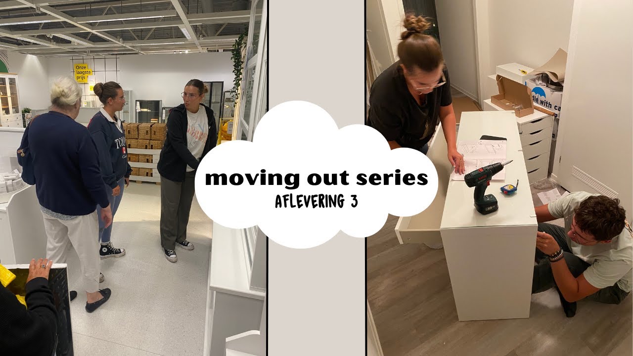 Inkopen doen bij de IKEA | moving out series #aflevering3 | DOMINIQUE VAN BEEK