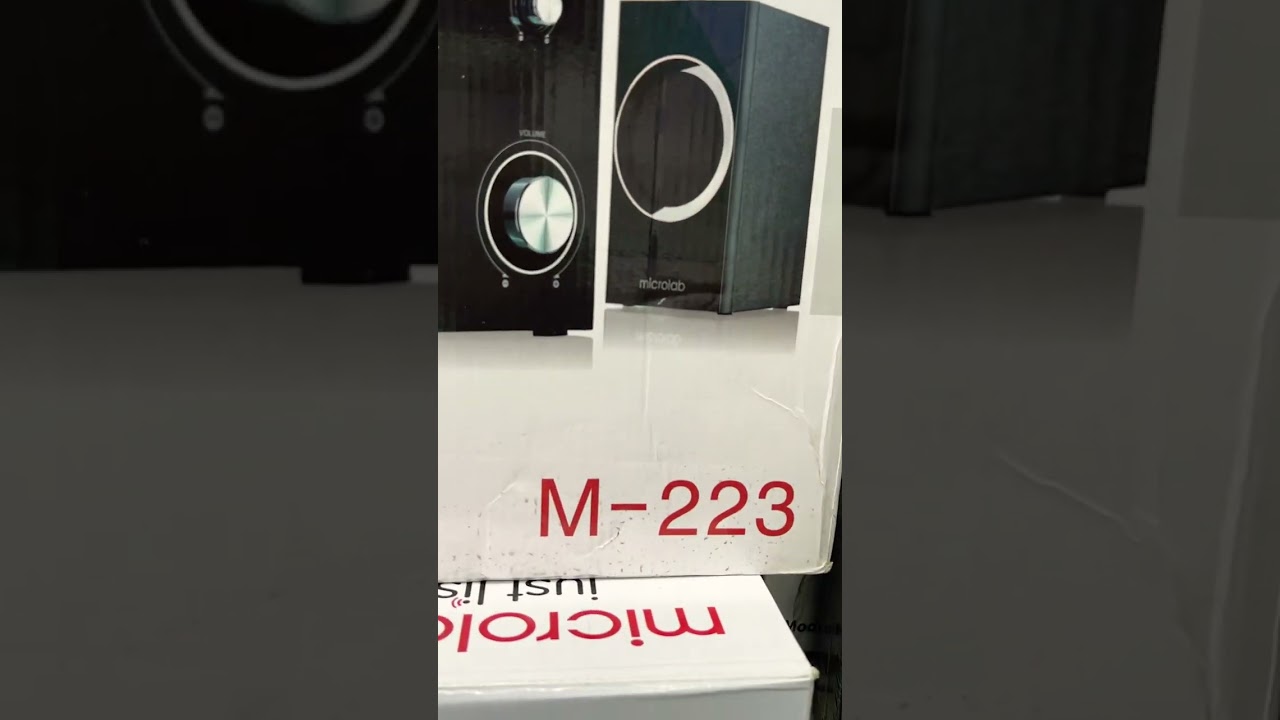 Microlab M223 3600 Taka Dam #subscribe #fmtech