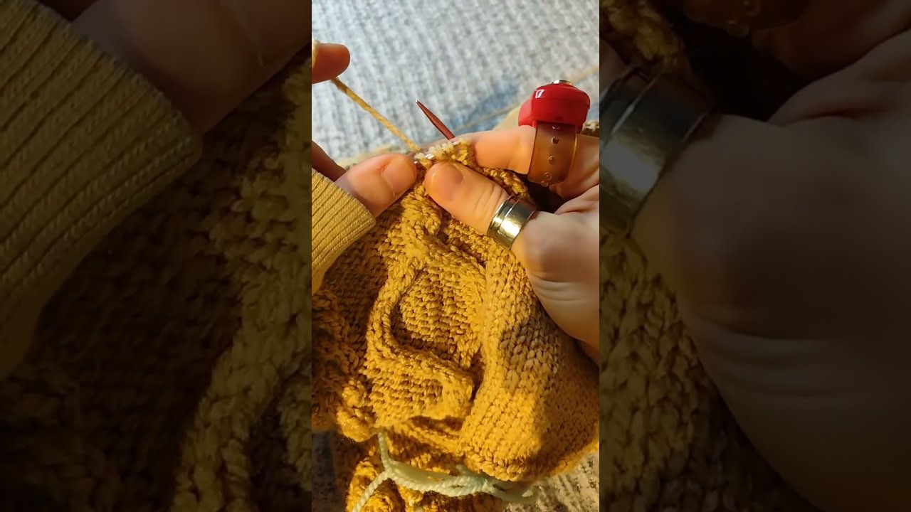 Knitt Baby Sweater s.134 🤱 Day 6 😅 #short #trending #viral #knitting #like #subscribe