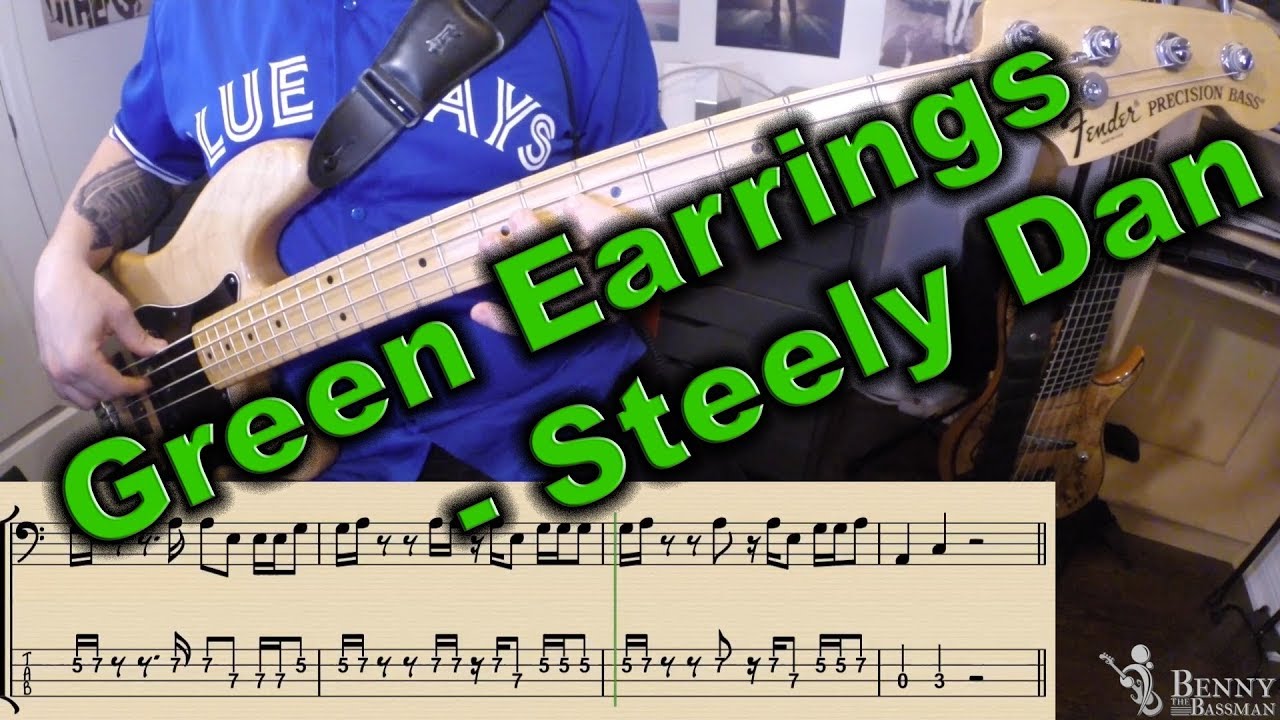 Steely Dan - Green Earrings [BASS COVER] - with notation and tabs