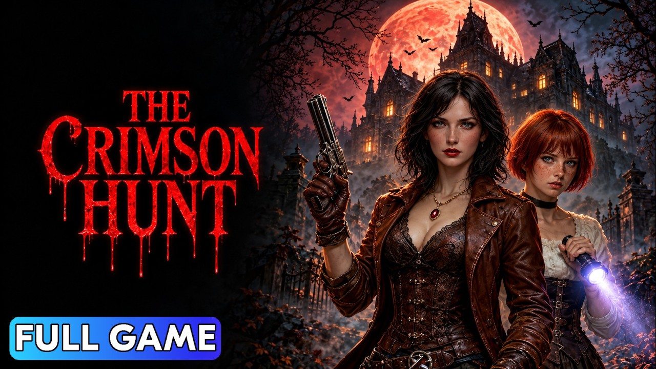 The Crimson Hunt - Full Game Walkthrough (No Commentary)