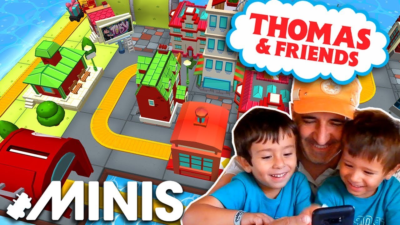 THOMAS Y SUS AMIGOS MINIS El Mejor Constructor de Trenes Thomas & Friends application Budge Studios