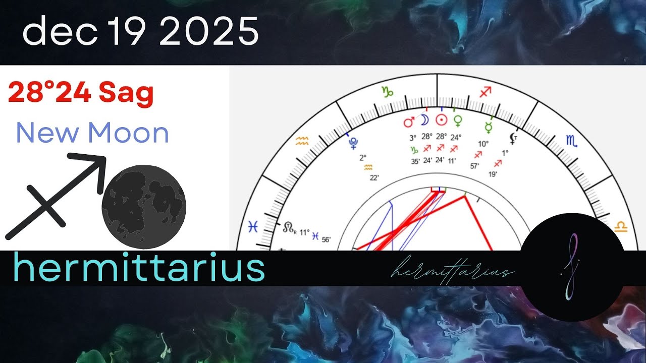 Новолуние в Стрельце 2025 - #новолуниевСтрелеце #тропическаяастрология #астрология2026 #еженедель...