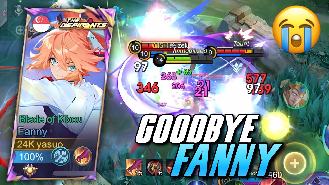 MY PRIME IS OVER! MY LAST FANNY GAMEPLAY 🥲 | MLBB