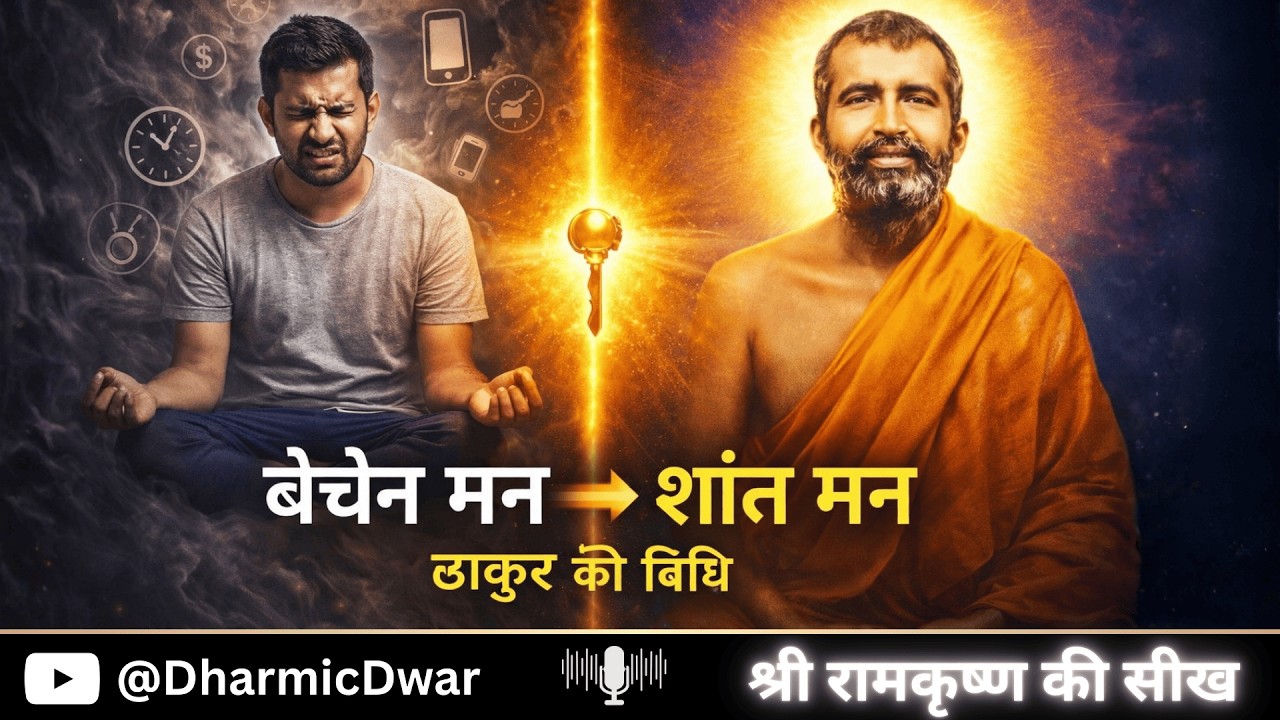 नामजप में मन कैसे लगाएं? | क्या करें? | How to concentrate on Naam Japa by Ramakrishna Paramhansa
