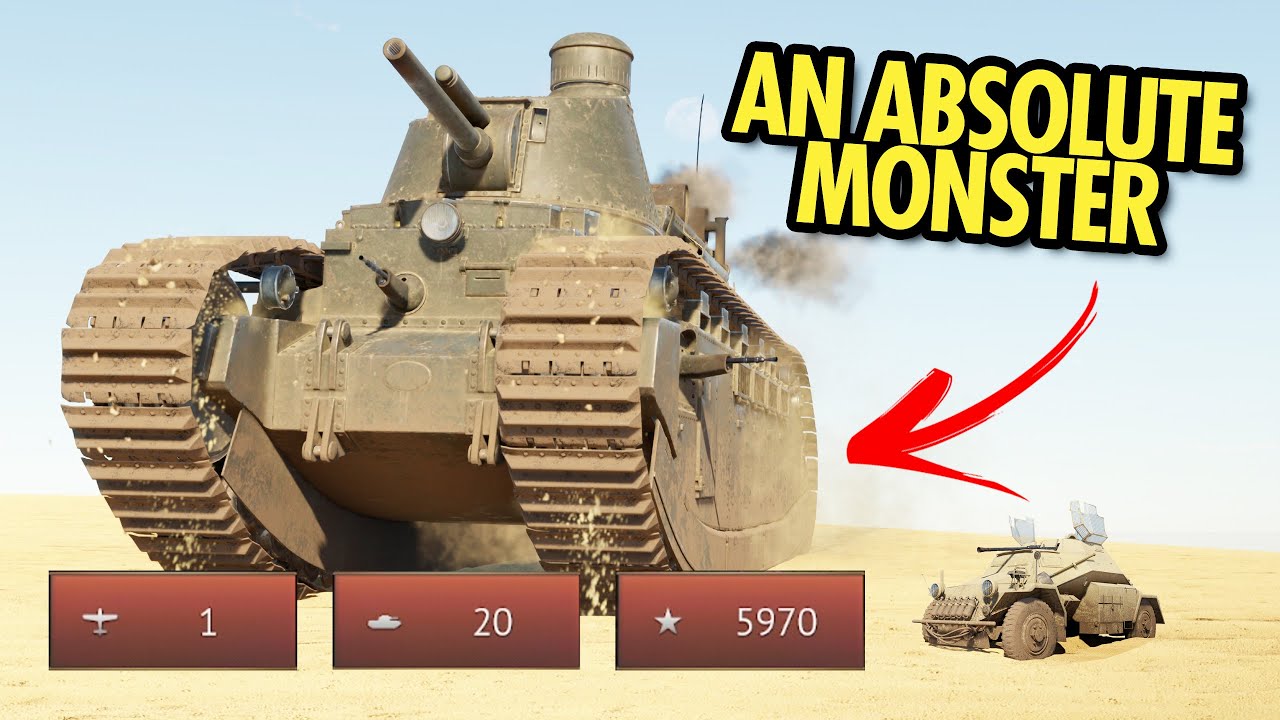 Я ОЧЕНЬ ОШИБАЛСЯ НАСЧЕТ ЭТОГО ТАНКА - 2C в War Thunder