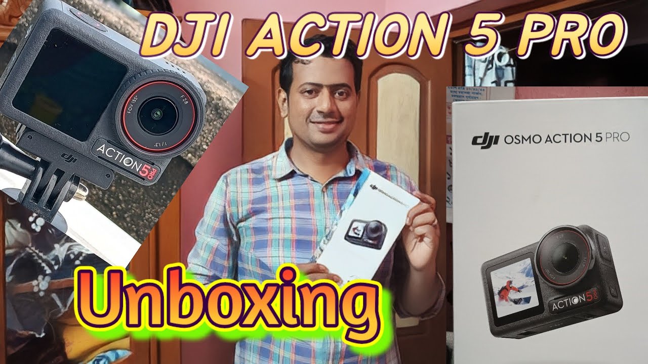 DJI OSMO ACTION 5 PRO কিনে ফেললাম । 