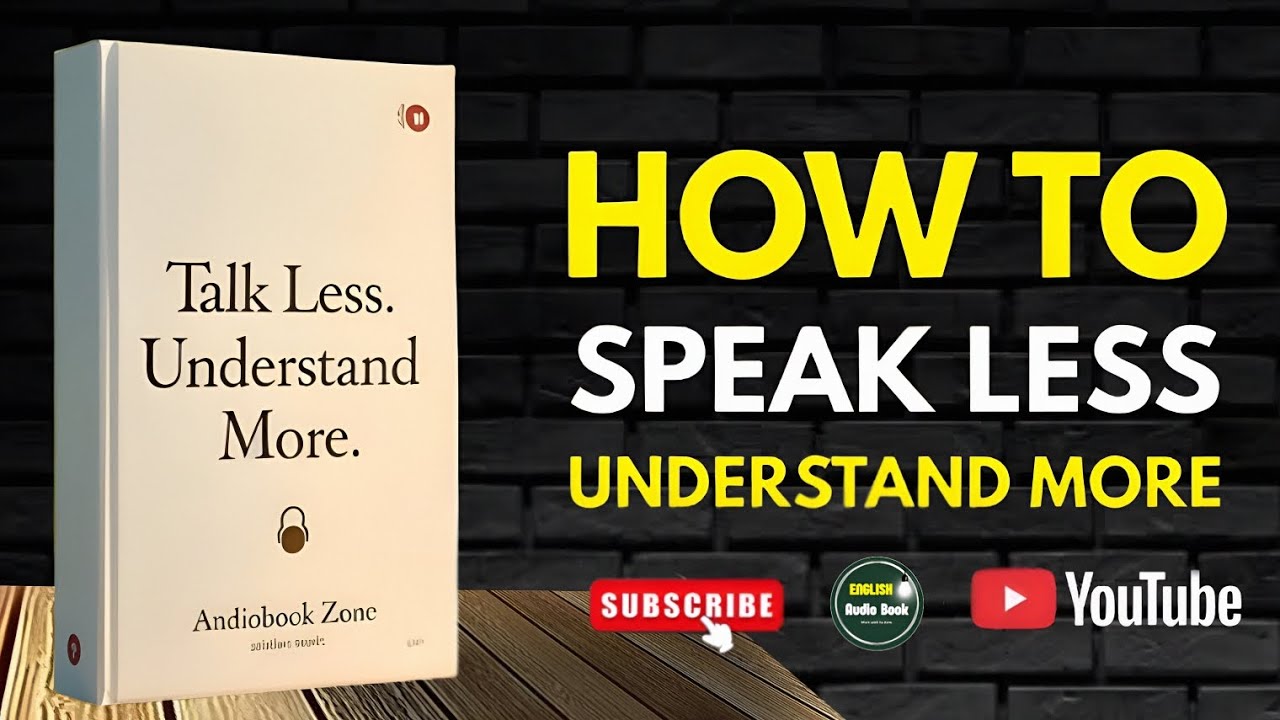How to Speak Less & Understand More | Simple English Audiobook for Beginners