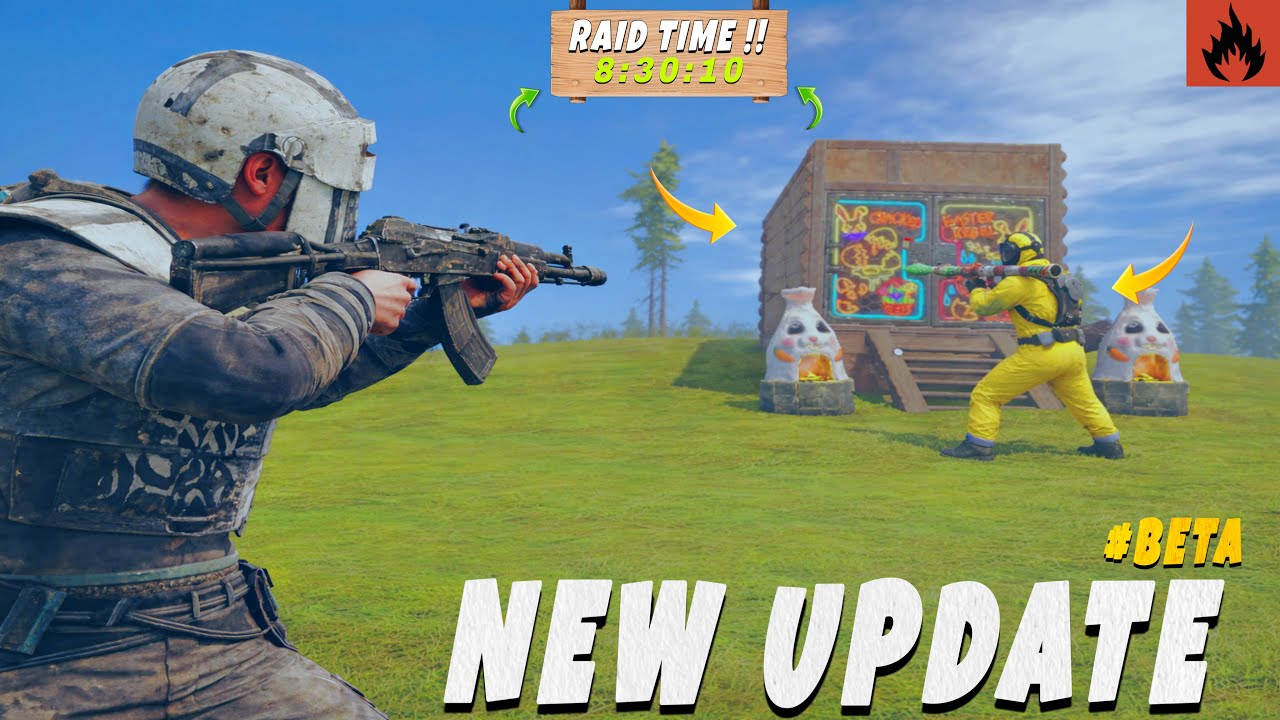 NEW UPDATE BETA | RAID TIME ADDED | Oxide Survival Island #oxide #rust #оксайд 