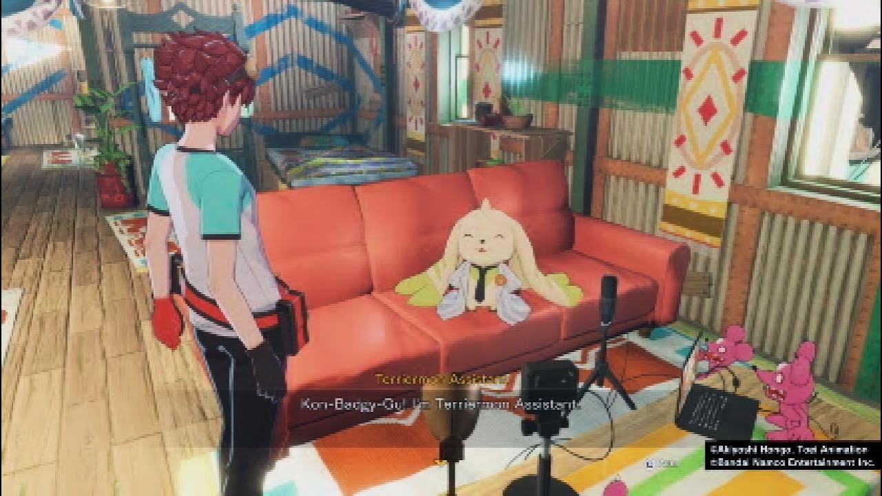 Terriermon Assistant in Digimon Story: Time Stranger
